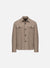 Shirt jacket cavalry twill carfted with a Loro Piana fabric