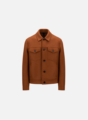 Western jacket pressed wool