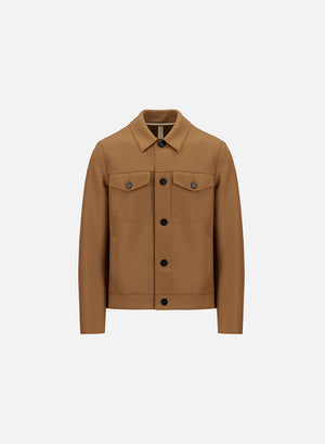 Western jacket light pressed wool