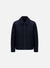 Golf jacket pressed wool and bouclé