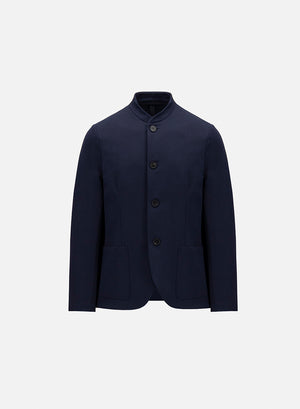 Nehru jacket stretch piquet