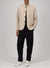 Nehru jacket honeycomb crafted with Loro Piana fabric