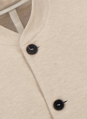 Nehru jacket honeycomb crafted with Loro Piana fabric