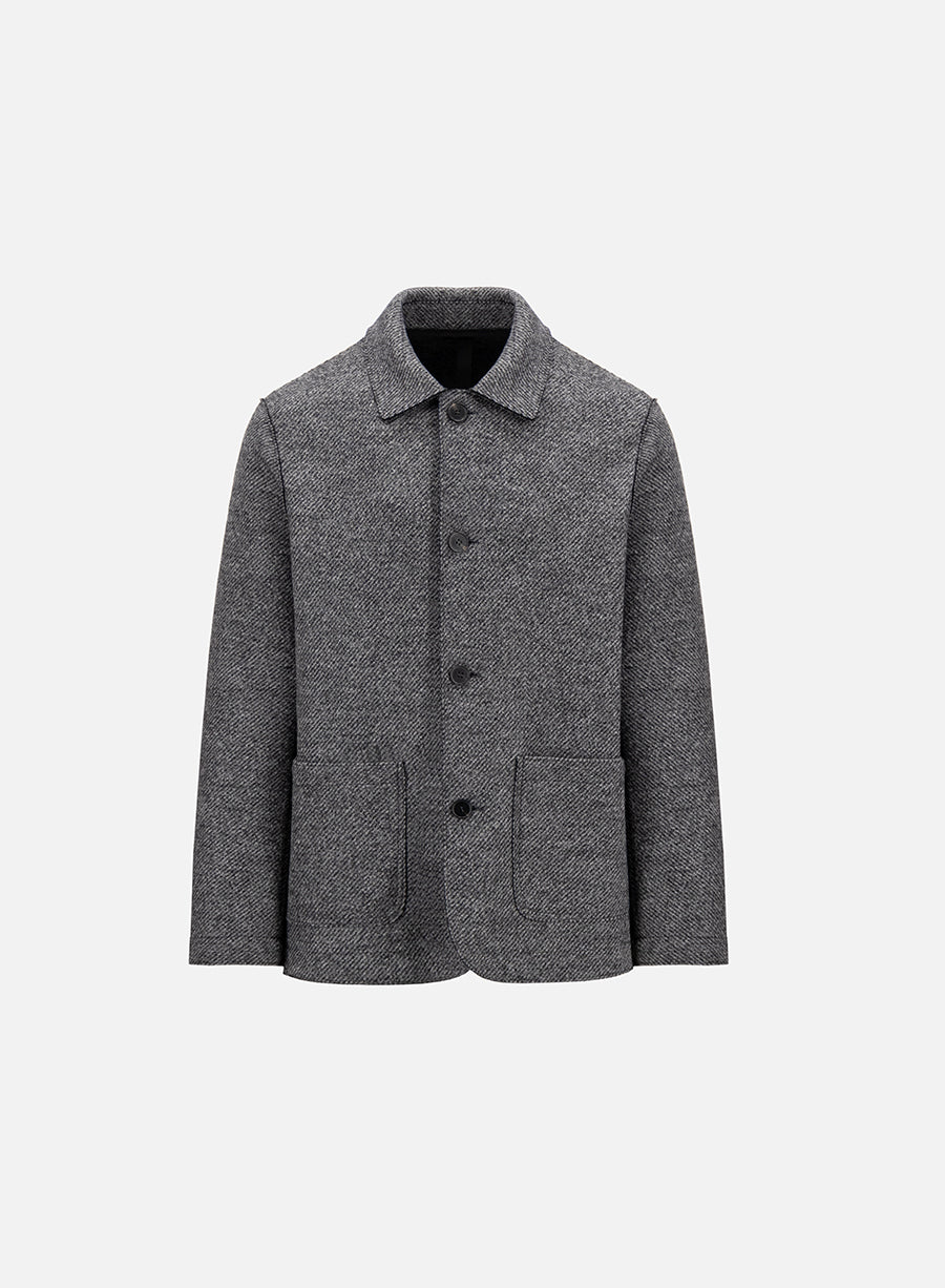 Utility jacket jacquard