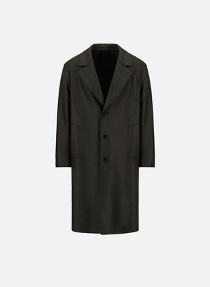 Greatcoat in pressed wool
