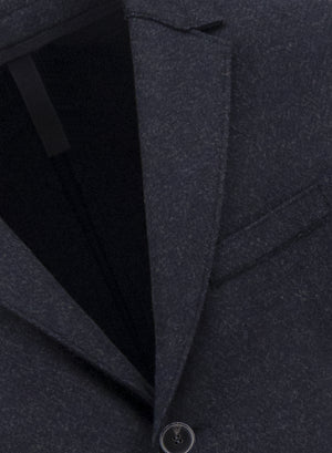 Boxy coat jacquard