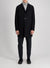 Boxy coat pressed wool