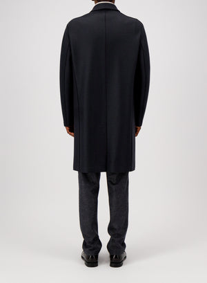 Mac coat pressed wool