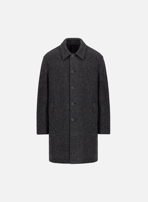 Mac coat in bouclé