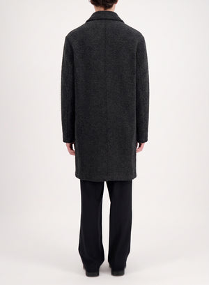 Mac coat in bouclé