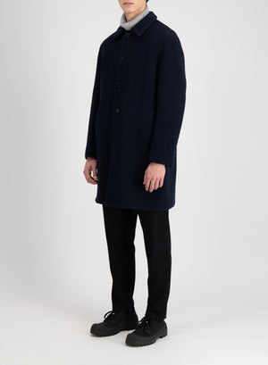 Mac coat in bouclé