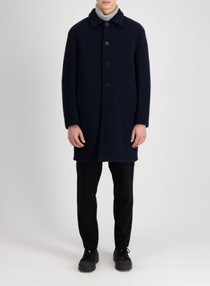 Mac coat in bouclé