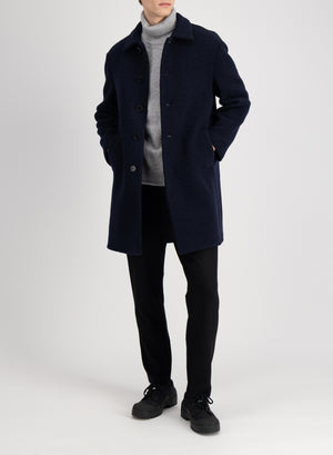 Mac coat in bouclé