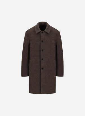 Mac coat in bouclé