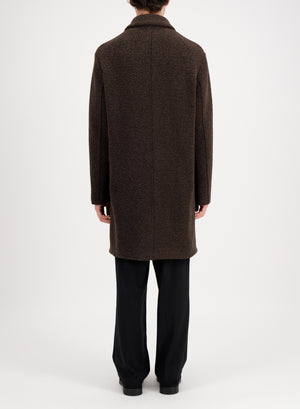 Mac coat in bouclé
