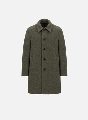 Mac coat in bouclé