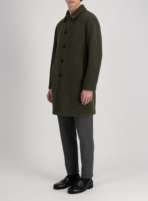 Mac coat in bouclé