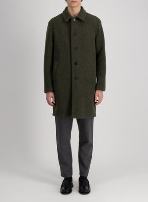 Mac coat in bouclé