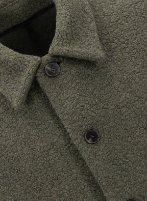 Mac coat in bouclé