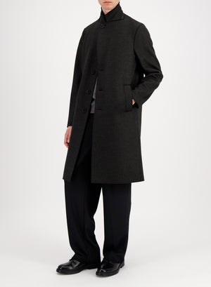 Overcoat jacquard