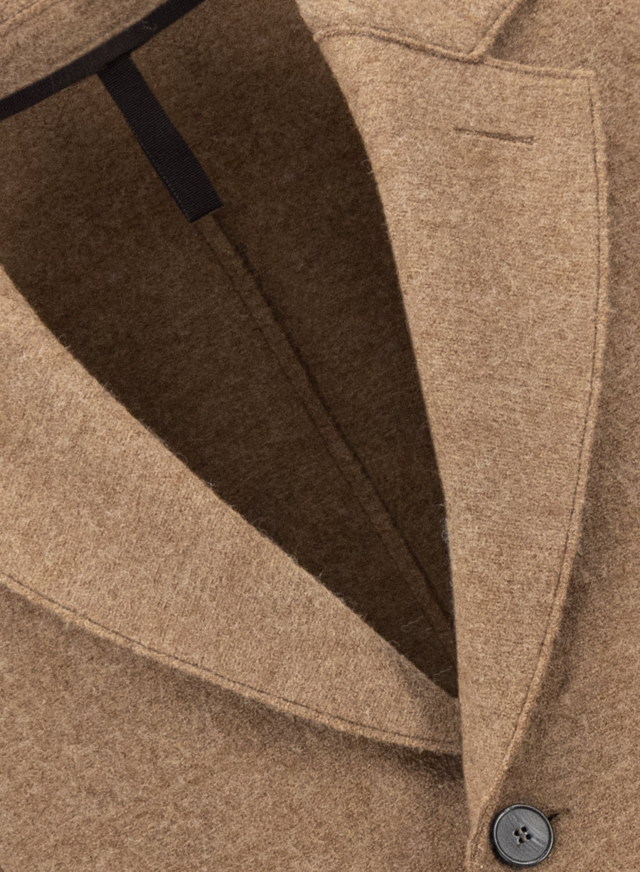 Overcoat boiled wool