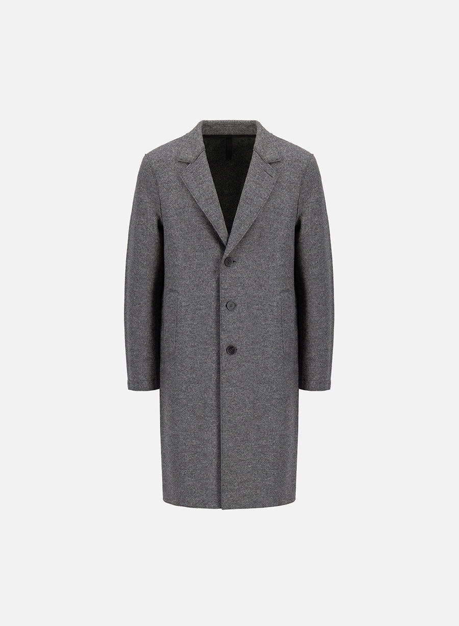 Overcoat pressed wool