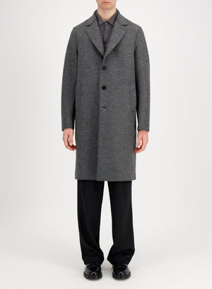 Overcoat pressed wool