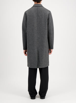 Overcoat pressed wool