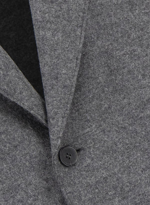 Overcoat pressed wool