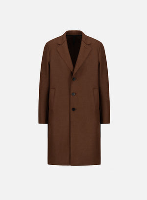 overcoat pressed wool