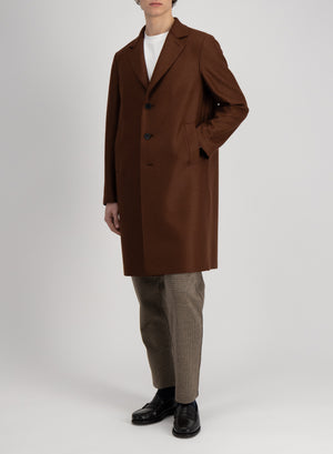 overcoat pressed wool