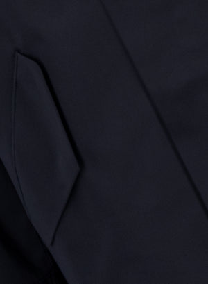Fishtail parka in light technic