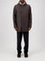 Parka pressed wool and bouclé