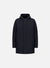 Parka pressed wool and bouclé