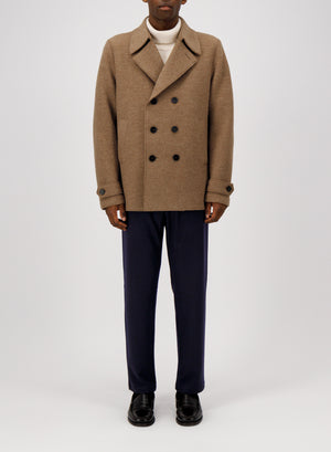 Peacoat boiled wool