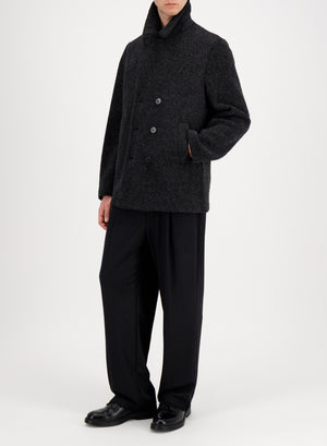 Peacoat in bouclé