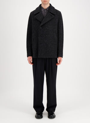 Peacoat in bouclé