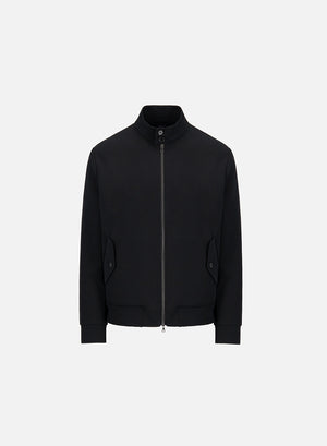 harrington jacket diagonal crafted with Loro Piana fabric