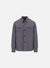 Shirt jacket micro herringbone