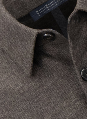 shirt jacket Vitale Barberis houndstooth & melange
