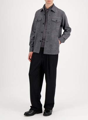 Shirt jacket Vitale Barberis houndstooth