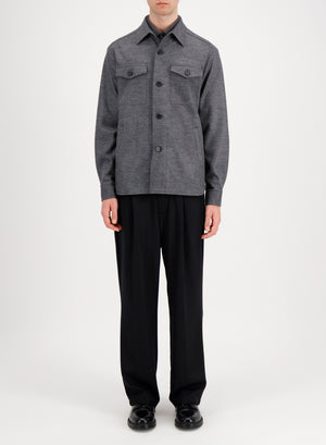 Shirt jacket Vitale Barberis houndstooth