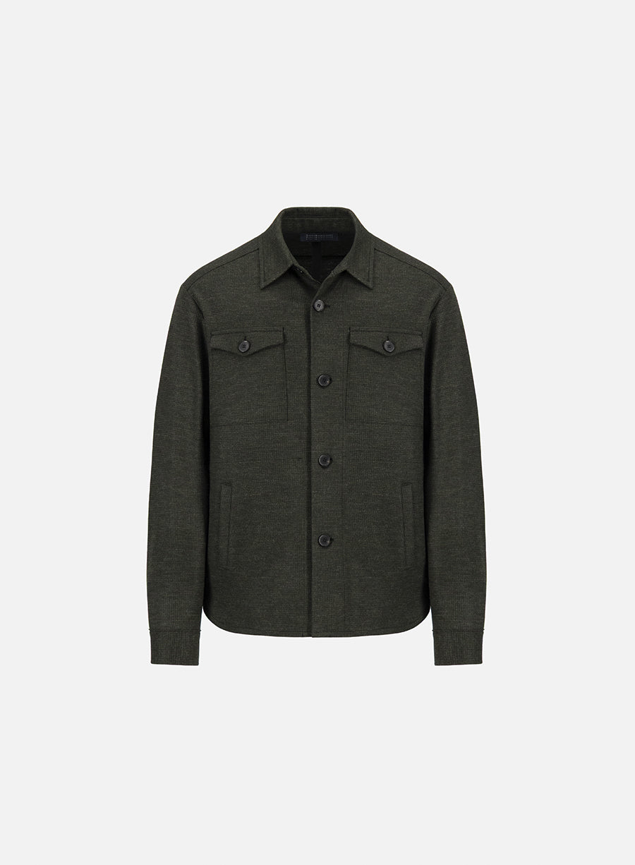 Shirt jacket Vitale Barberis houndstooth