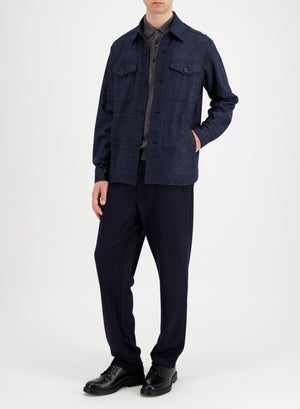 Shirt jacket Vitale Barberis pindot