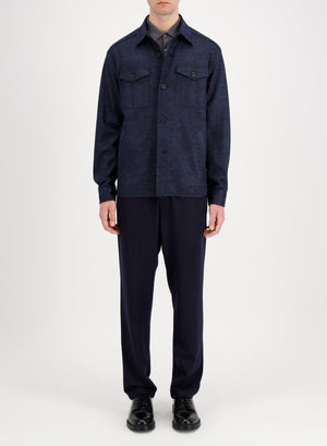 Shirt jacket Vitale Barberis pindot