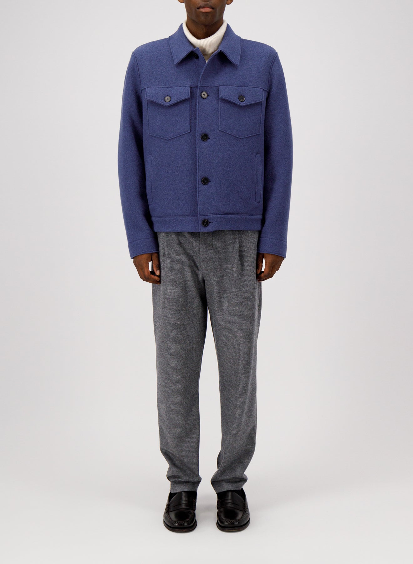 Western jacket boiled wool