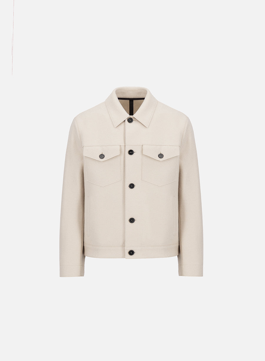 Western jacket pressed wool