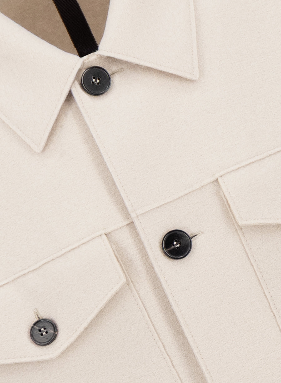 Western jacket pressed wool