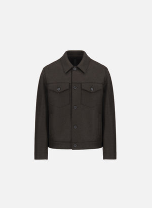 Western jacket pressed wool