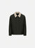Golf jacket pressed wool and bouclè
